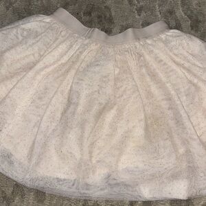 Beautiful pink tulle glitter gold specks M-8